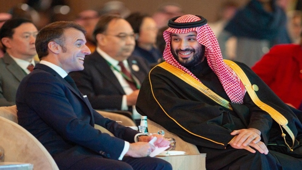 ماكرون: فرنسا والسعودية سترأسان مؤتمرا في حزيران المقبل حول إقامة دولة فلسطينية