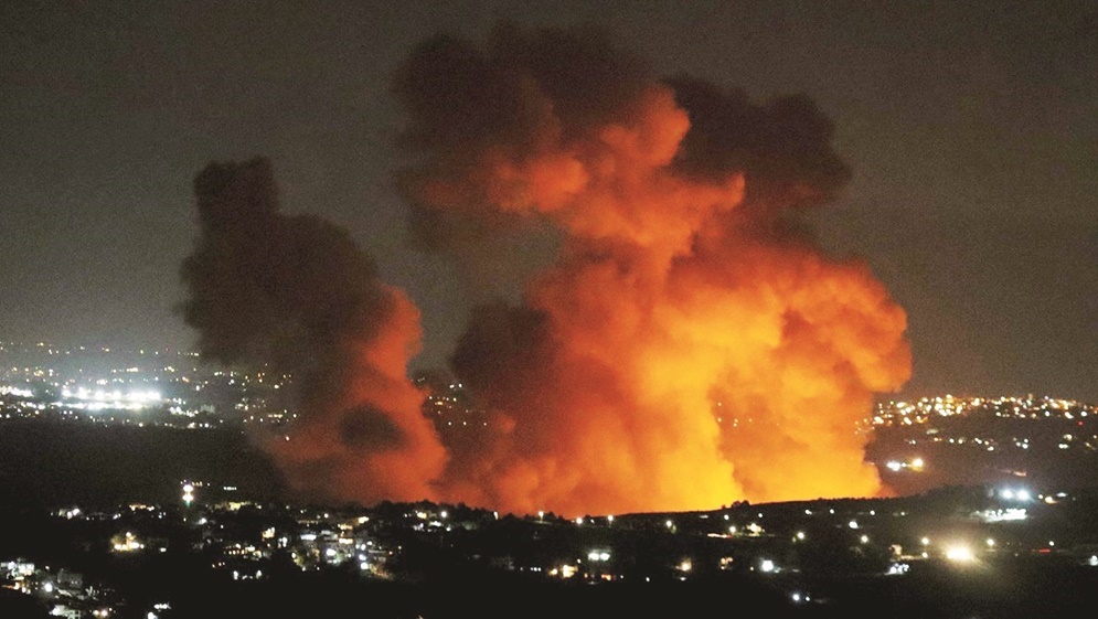 الاحتلال يشن 3 غارات على جنوب لبنان