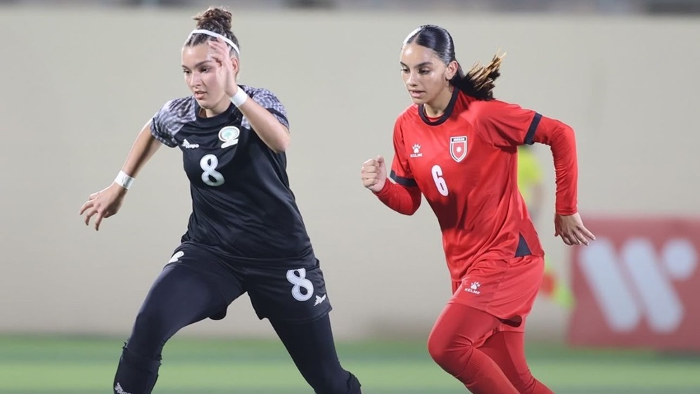 "الشابات" يتخطى فلسطين ويتوج بلقب غرب آسيا