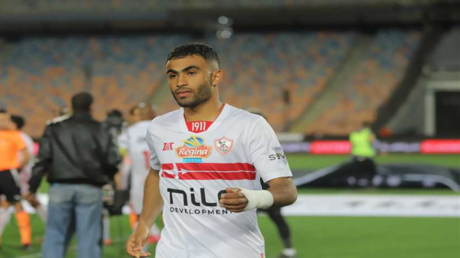 إصابة أحمد حسام لاعب الزمالك بقطع في الرباط الصليبي