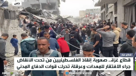 قطاع غزة.. الموت تحت الأنقاض