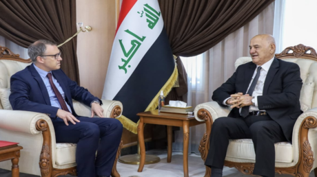 وزير الموارد المائية العراقي للسفير التركي: العراق يمر بأصعب سنة مائية