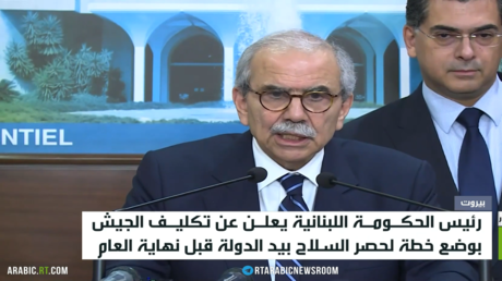 سلام: كلفنا الجيش بوضع خطة لحصر السلاح