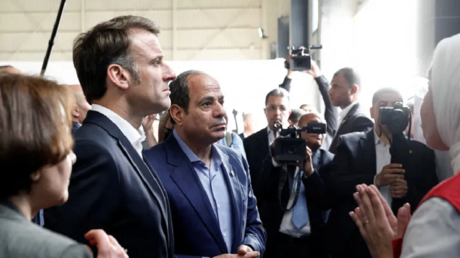 السيسي لماكرون: نرفض أي مساس بحقوق الفلسطينيين